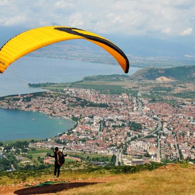 Ohrid sky diving